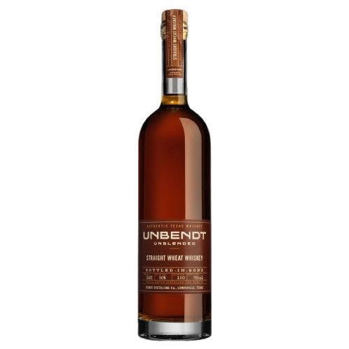 UNBendt Straight Wheat Whiskey Bottled in Bond Texas